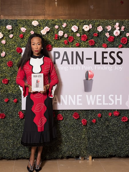An evening with Anne Welsh to launch her new book titled Pain-less