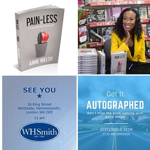 Book signing with Anne Welsh