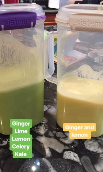 Ginger Lime and Lemon